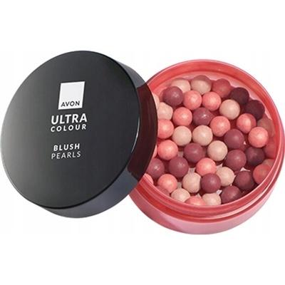 Avon Růže na tváře v kuličkách růžová XXL Blush Pearls warm 28 g