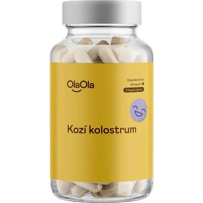 OlaOla Kozie kolostrum podporujúce imunitu 60 kapsúl