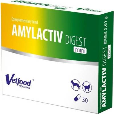Vetfood Amylactiv Digest Mini doplnky výživy pre psov a mačky 30 ks