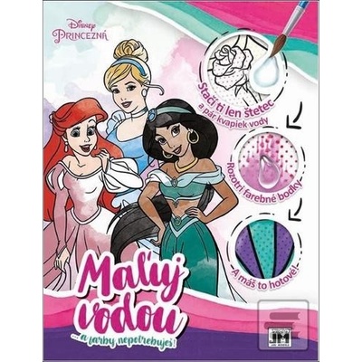 Maľuj vodou Princezné
