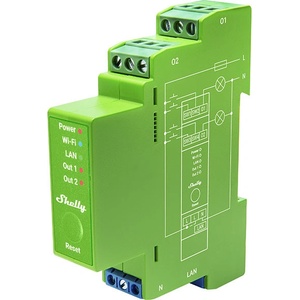 Shelly Димер Smart 2х 200VA с мерител за DIN монтаж Shelly PRO Dimmer 2PM - 268179S (SHELLY PRO DIMMER 2PM)