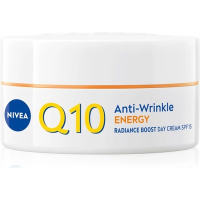 Nivea Q10 Anti-Wrinkle Energy енергизиращ дневен крем против бръчки SPF 15 50ml