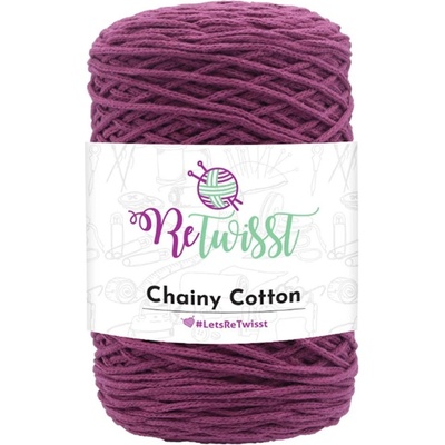 ReTwisst Chainy Cotton 28 purpurově fialová