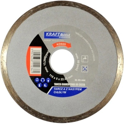 Kraft & Dele Diamantový kotúč 115 mm KD920