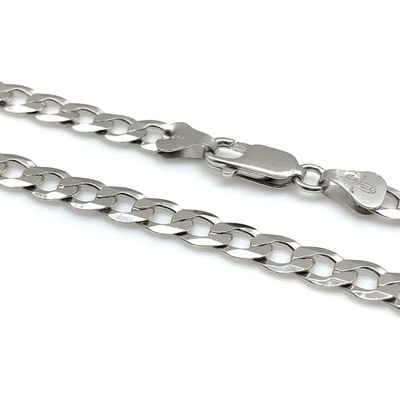 Jan Kos jewellery Stříbrný řetízek typu pancer 12110597