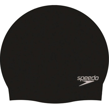 Speedo Шапка за плуване Speedo Plain Moulded Silicone Cap Swim cap - Black - размер One Size (581-0049-0111)