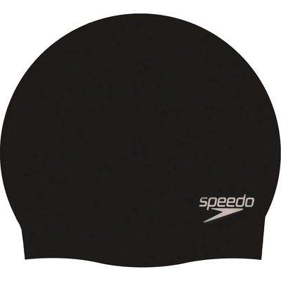 Speedo Шапка за плуване Speedo Plain Moulded Silicone Cap Swim cap - Black - размер One Size (581-0049-0111)