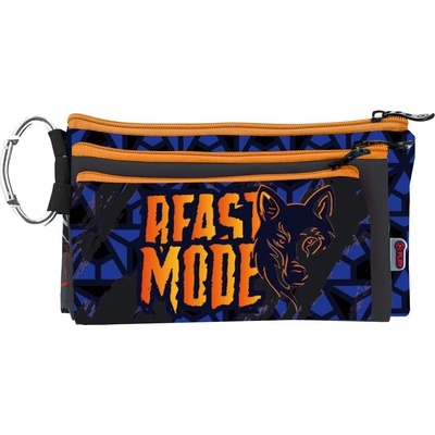 Play Ученически несесер Play Wolf - С 3 ципа (161880)