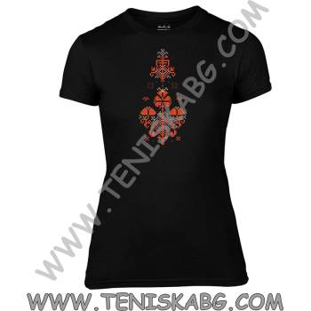 Fruit of the Loom Тениска - Шевица Бродерия 1143