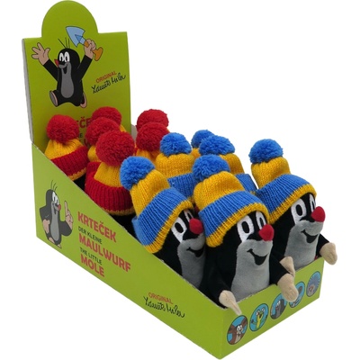 Prodejní box 12 ks Krtek kulich 15 cm
