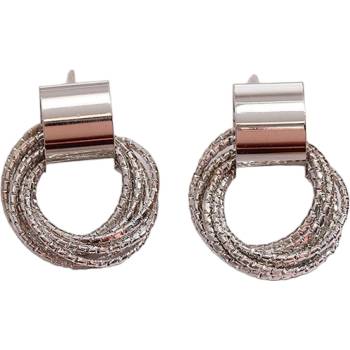 HARAHU Обеци ca-27509 - Сребърен kp27509 (ca-27509)