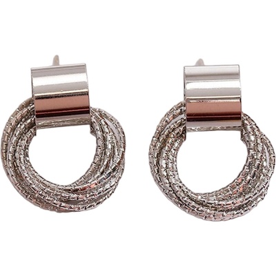 HARAHU Обеци ca-27509 - Сребърен kp27509 (ca-27509)