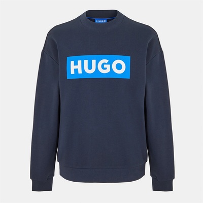 HUGO BOSS Мъжка блуза Hugo HBW Niero Crew Sweater Mens - Navy 405