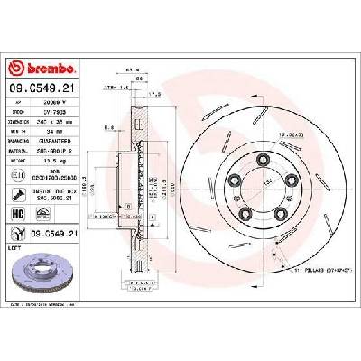 BREMBO 09.C549.21