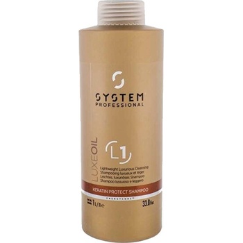 System Professional Šampon s keratinem LuxeOil Keratin (Protect Shampoo) Objem: 100 ml
