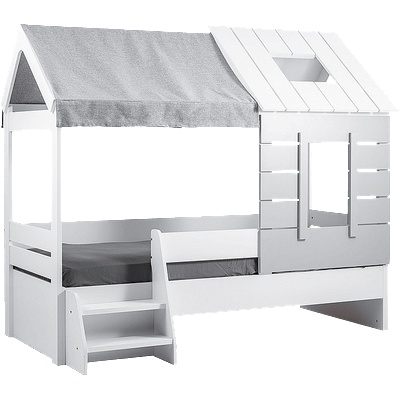 Carmen Детско легло къща WHITE HOUSE - 90 x 200 (3575098)