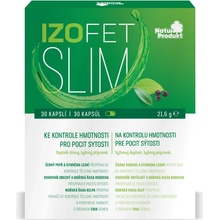 Naturprodukt Izofet Slim kontrola hmotnosti 30 kapslí