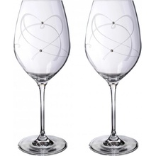 Swarovski Elements Sklenice na víno Celebration 2 x 470 ml