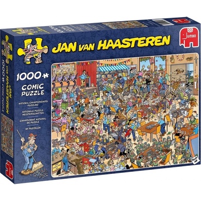 Jumbo Národní šampionát ve skládání dílků 1000 dílků