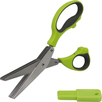 ZEPHYR Ножица с няколко остриета за нарязване и накълцване на подправки, лук и (z-1642-mh)