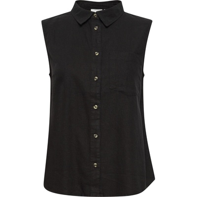 ICHI Блуза 'Lino' черно, размер 34