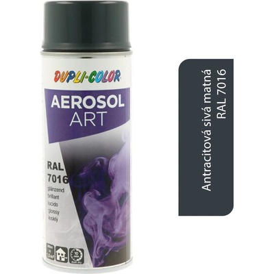 Dupli Color Aerosol Art Ral 7016 MAT Antracitová šedá Antracitová šedá 400ml