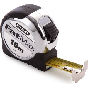 STANLEY Ролетка противоударна 10м Stanley FatMax Xtreme (0-33-897)