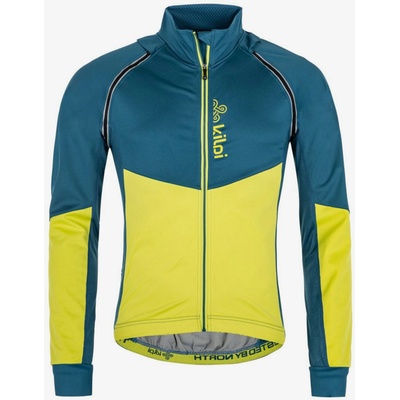 Kilpi Жълто-синьо мъжко спортно софтшел яке Kilpi Zain-M Kilpi | Sin | МЪЖЕ | XS