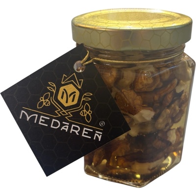 MEDÁREŇ Vlašské orechy v agátovom mede 370 g