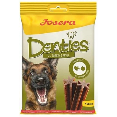 Josera maškrta Dog Denties with Turkey&Apple 180 g