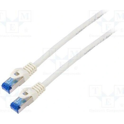 Lanberg PCF6A-10CC-0150-W Patch S/FTP Cat 6a RJ45 vidlice z obou stran lanko CCA