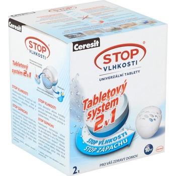 Ceresit Stop vlhkosti Pearl náhradní tablety 2 x 300 g neutral