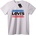 NOONEBRAND Тениска Levi's на ивици - M, White