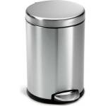 simplehuman - Кошче за отпадъци 4, 5 л, матирана неръждаема стомана CW1852CB (CW1852CB)