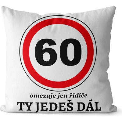 Impar polštář 60 Ty jedeš dál 40x40 – Zbozi.Blesk.cz