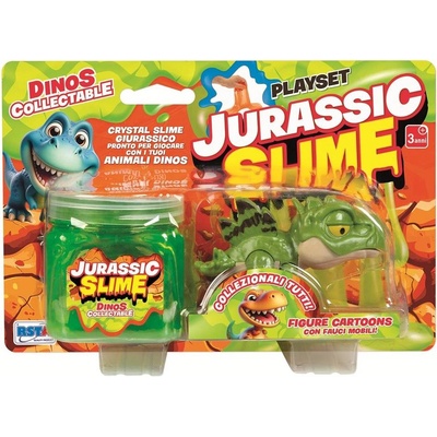 RS Toys Фигурка RS Toys Jurassic - Динозавър трансформер със слайм, зелен (12305C)