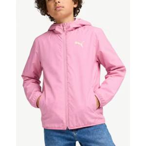 PUMA Fleece Line Windbreaker Pink - magazinko