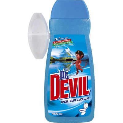 Dr. Devil WC gel + košíček Polar Aqua 400 ml