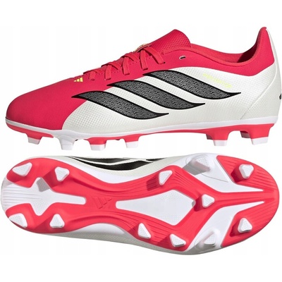 adidas PREDATOR CLUB JR FG/MG Červené
