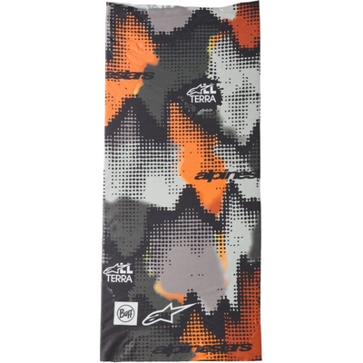 Alpinestars nákrčník BUFF NAZCA camo oranžová fluo 2026