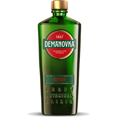 Demänovka Bitter Horká 38% 0,7 l (čistá fľaša)