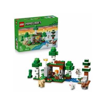 Minecraft First Adventure at Night - Interactive toy with 7 figures including Alex, Creeper, Skeleton & Forest Wolf - Gaming gift for boys and girls aged 8 and up - 21593