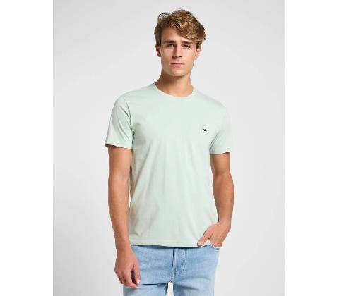 Lee PATCH LOGO TEE SOFT SAGE