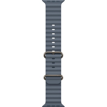 Apple 49mm Anchor Blue Ocean Band - Natural Titanium Finish (MGCC4ZM/A)