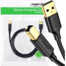 Ugreen 20847 USB 2.0 A-B pre tlačiarne, 2m, černý