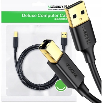 Ugreen 20847 USB 2.0 A-B pre tlačiarne, 2m, černý