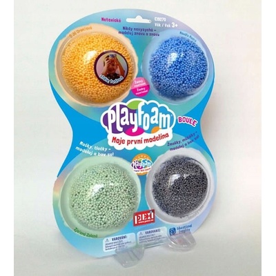 PlayFoam Modelína - Kreatívny Set 4 Farieb (CZ/SK)