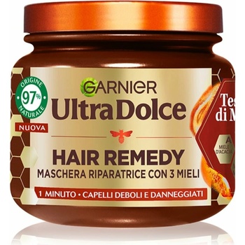 Garnier Ultra Doux Honey Treasures regeneračná maska pre poškodené vlasy 340 ml