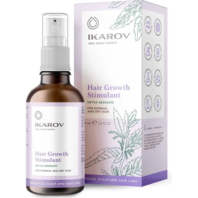 Ikarov Přírodní vlasový stimulant s výtažkem z kopřivy 100 ml