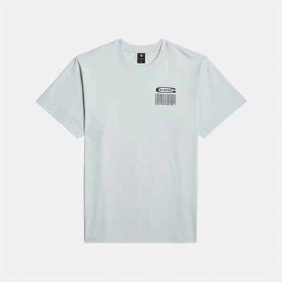 G Star Тениска G Star Men's Barcode T-Shirt - Gs Mercury